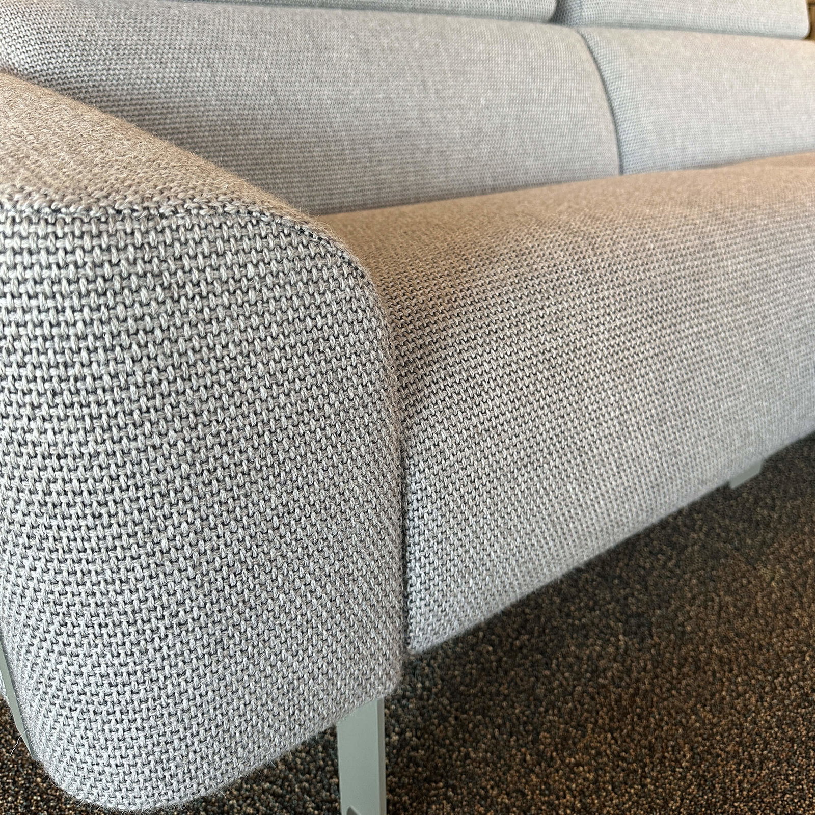 Harvink - Custom - 3.5-zitsbank met hocker - Stof Spectrum 94 - Afbeelding 4