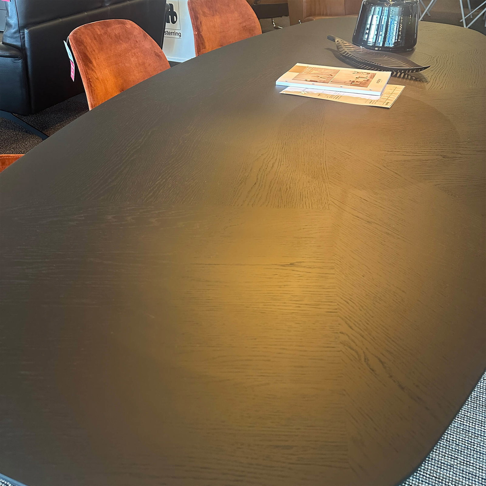 Mobitec - Eettafel Eclipse + 6 eetstoelen Mood - Afbeelding 2