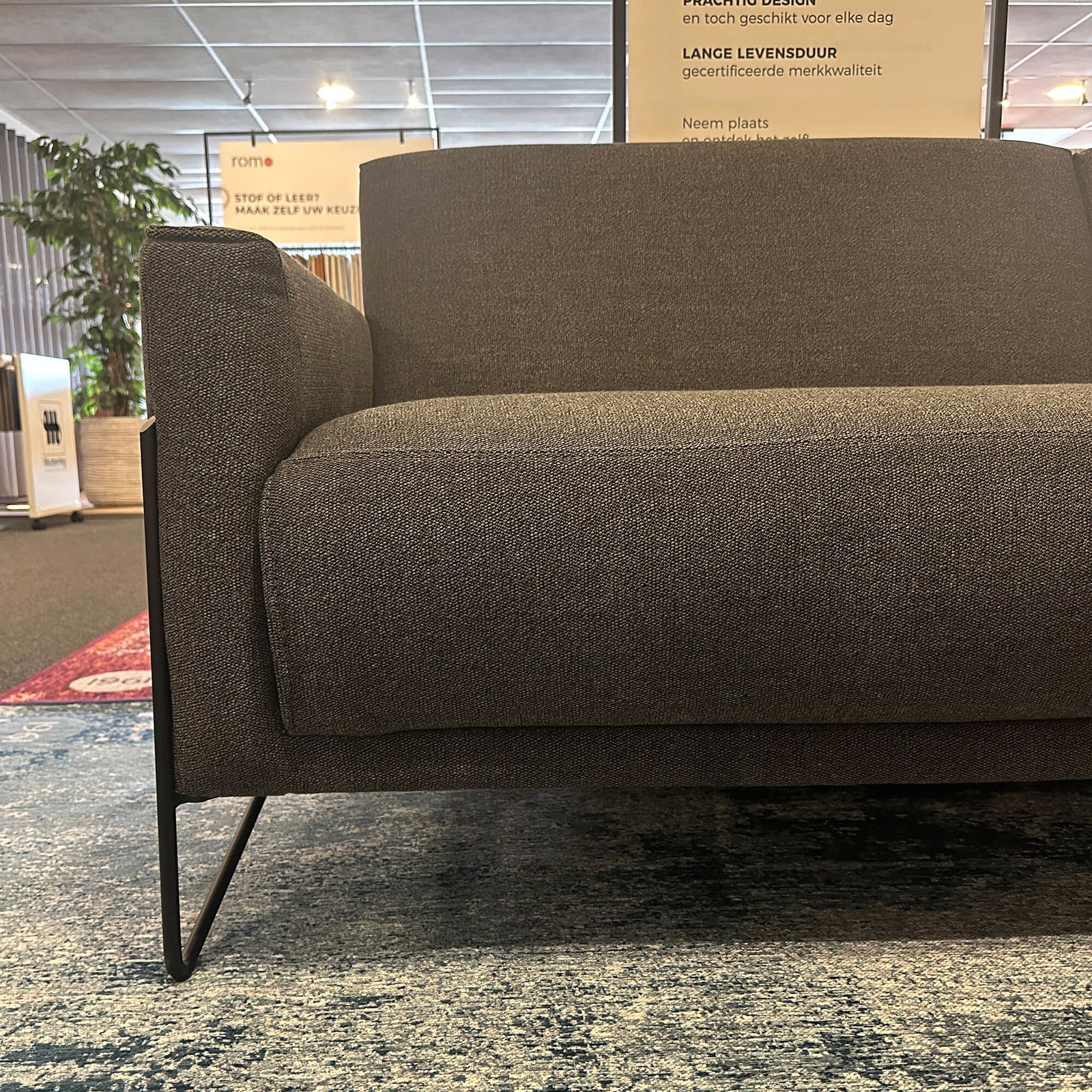 ROM1961 - 3-zitsbank Miller + gratis fauteuil - Afbeelding 3