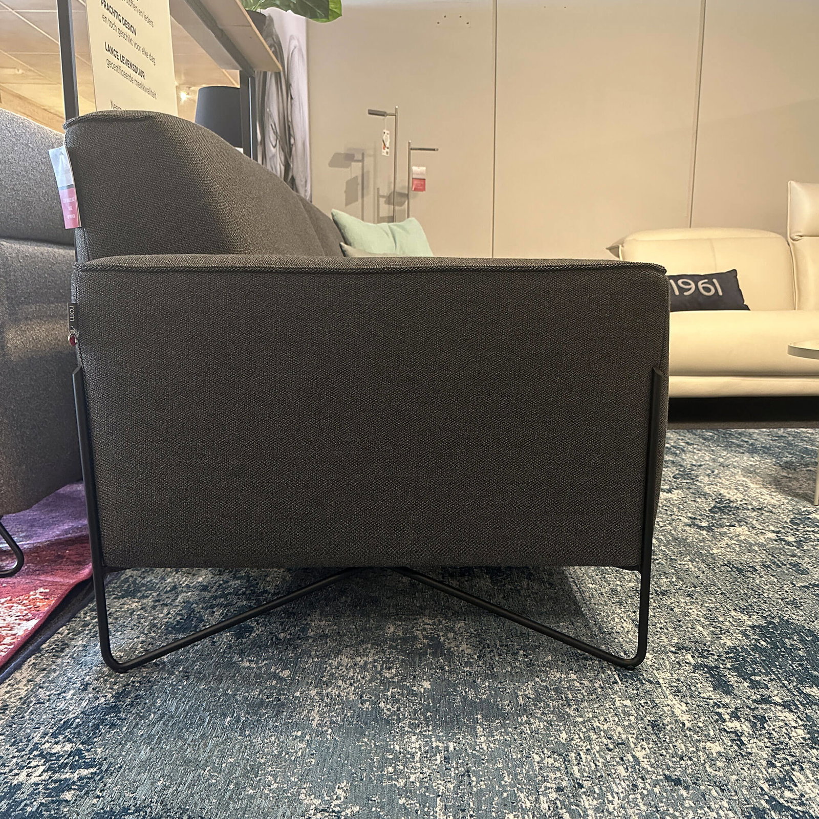 ROM1961 - 3-zitsbank Miller + gratis fauteuil - Afbeelding 4